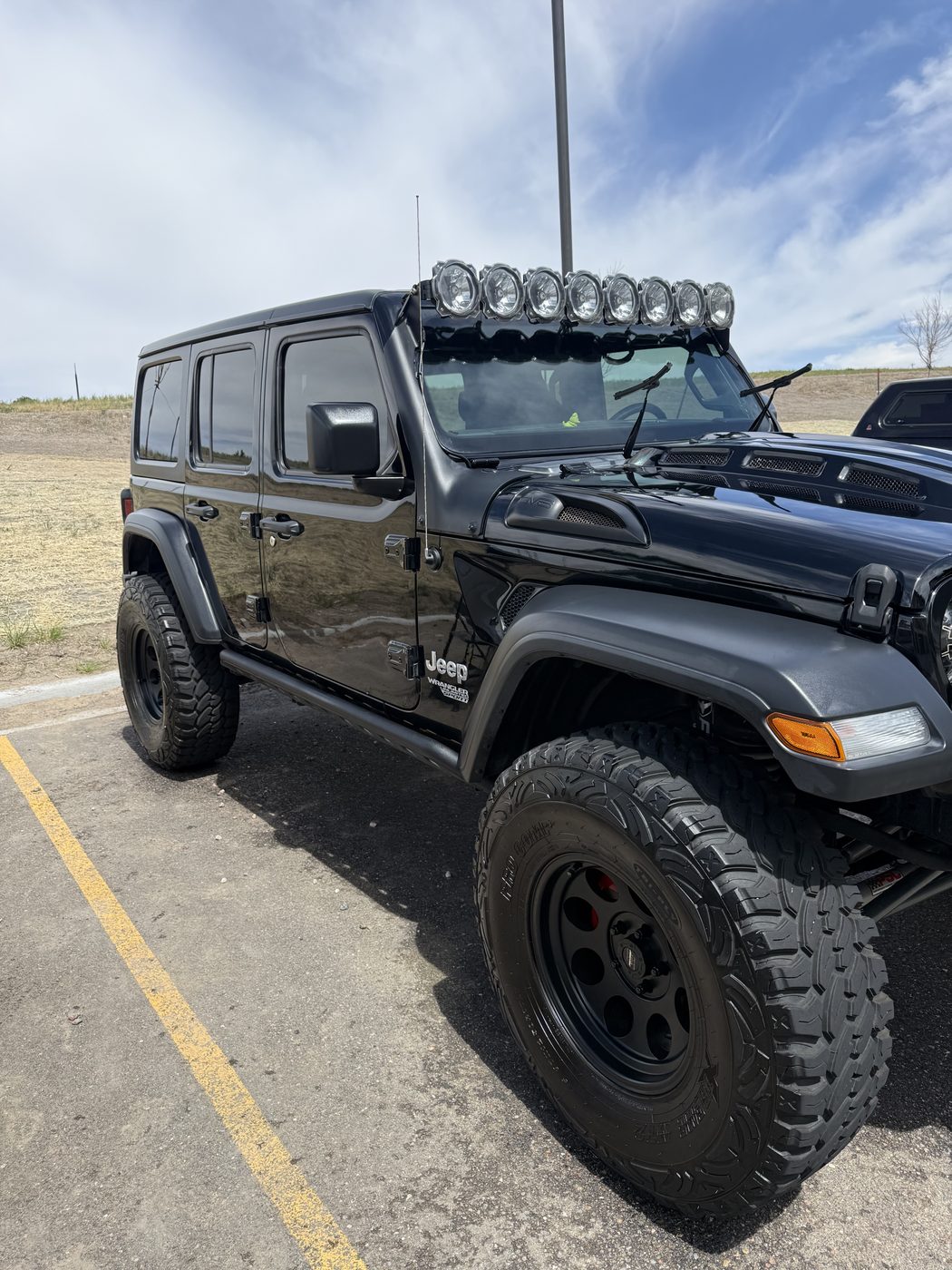 Truck detailing Cheyenne Wyoming winter