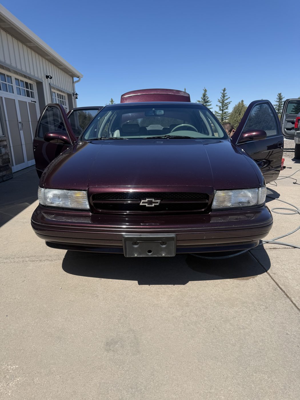 After exterior detail Chevy Impala
