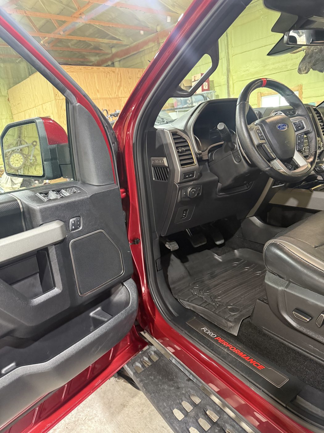 After interior detail Ford F-150
