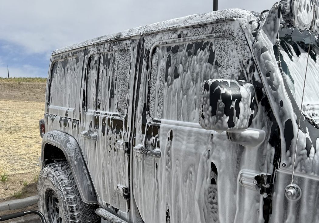 Winter truck detailing Wyoming